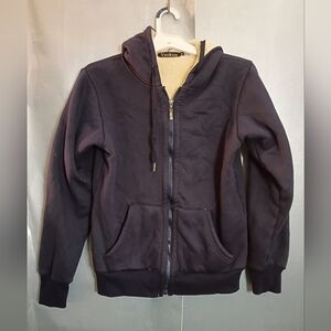 Men's Navy Hoodie Jacket